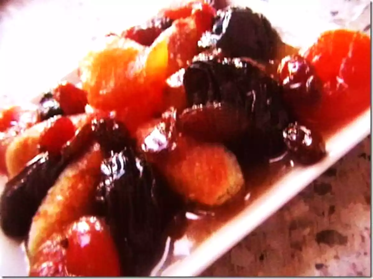 L'eham lahlou ( viande en sirop) avec cigares aux amandes - photo 2