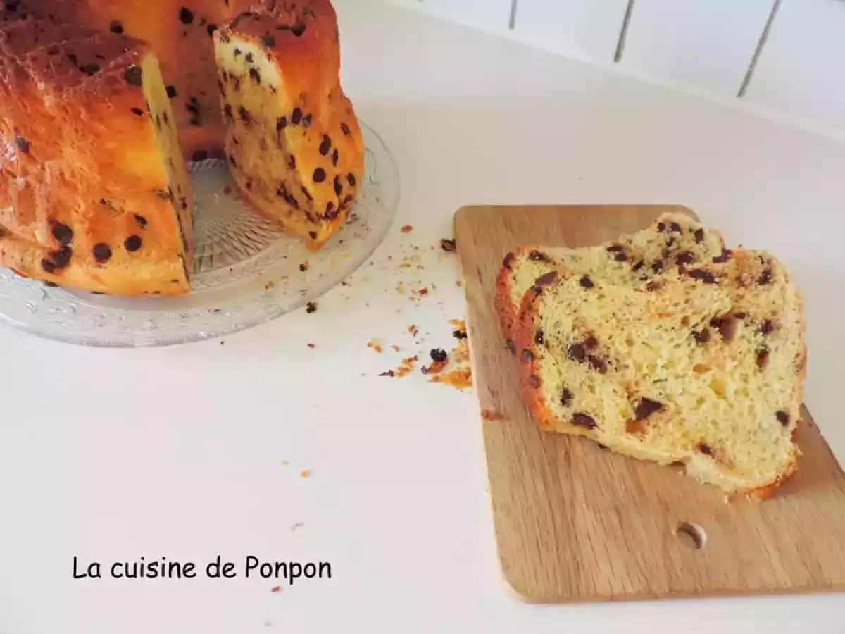 La brioche de Nanterre aux pépites de chocolat - photo 2