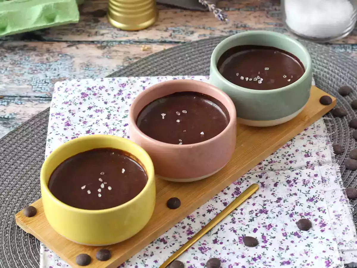 La mousse au chocolat parfaite, ultra gourmande avec une pointe de sel - photo 2