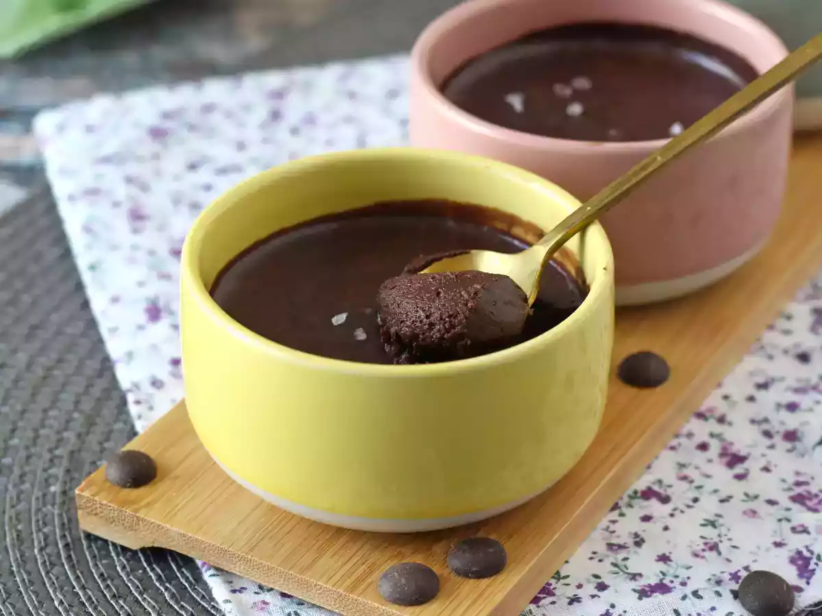 La mousse au chocolat parfaite, ultra gourmande avec une pointe de sel - photo 3