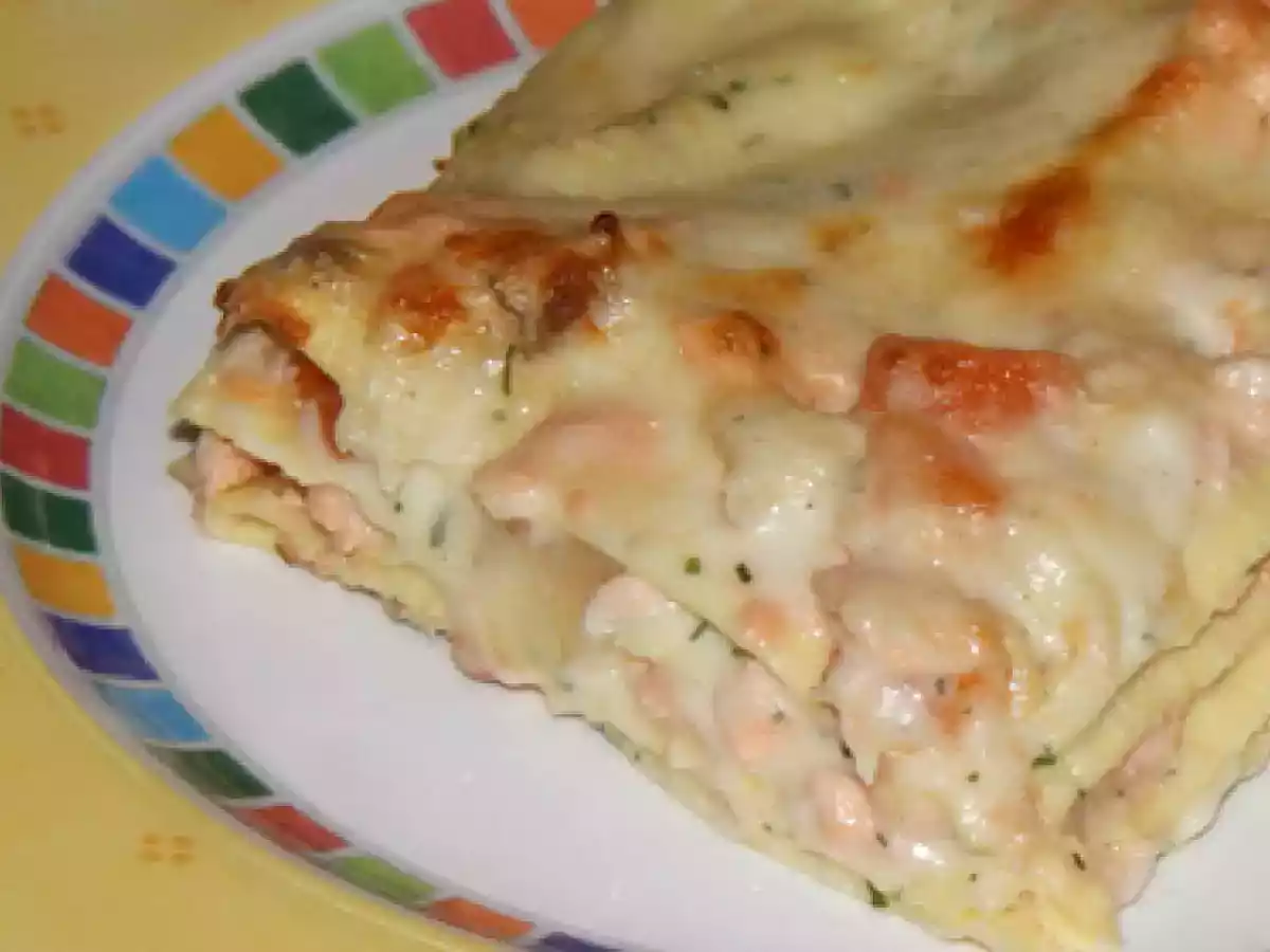 Lasagnes moelleuses au saumon frais - photo 2