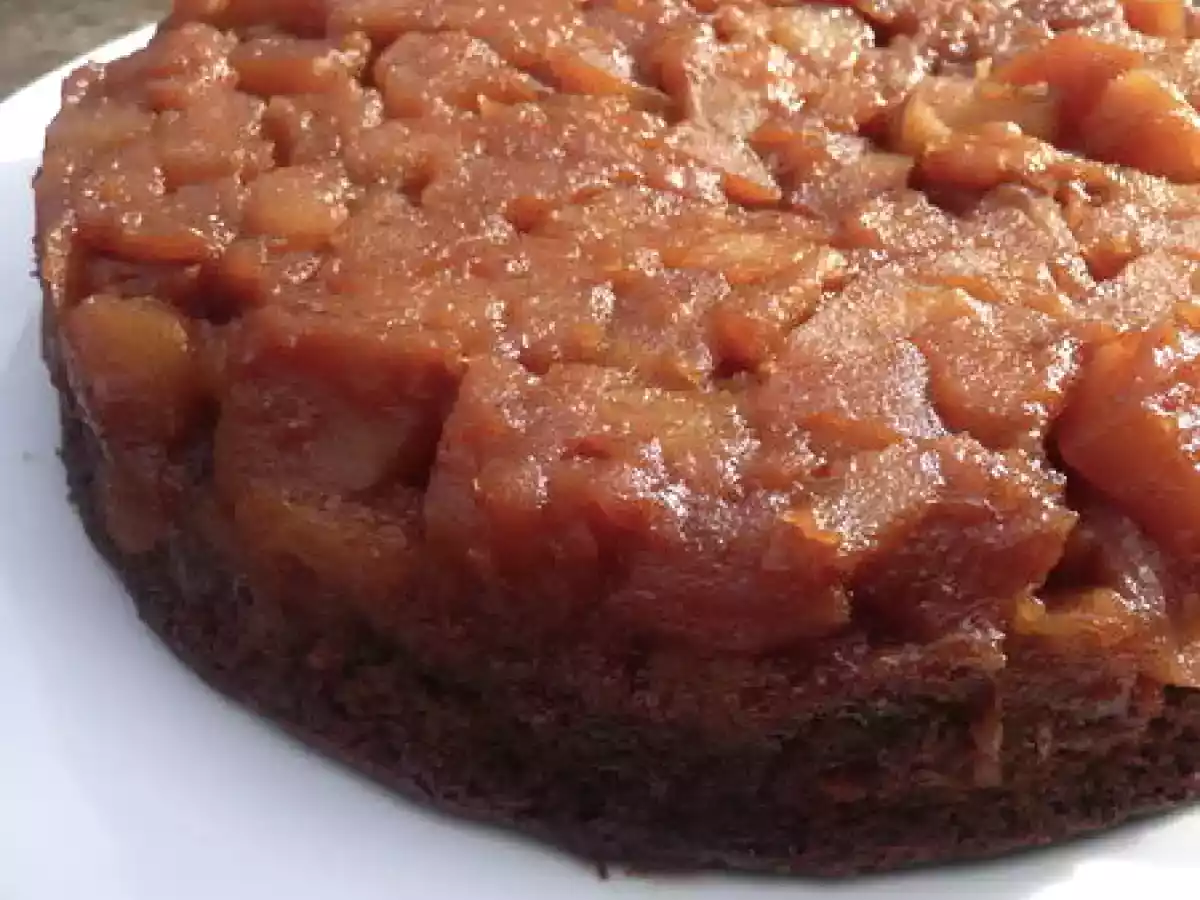 Le Renversé au poires et au Nutella, et vous allez être chaviré !!!