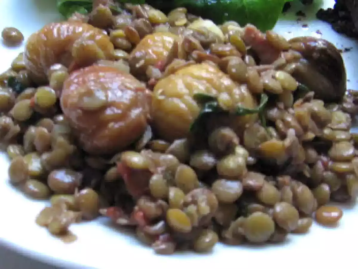 Lenticchie alla montanara