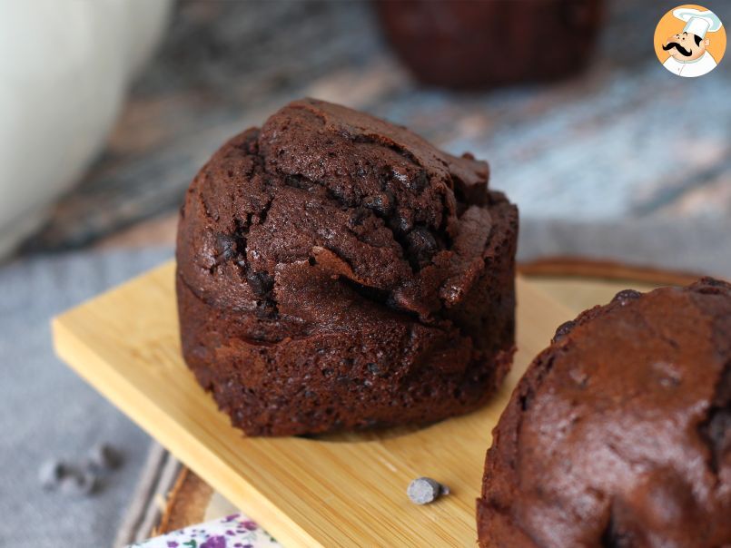 Les meilleurs muffins au chocolat: énormes et bien moelleux - photo 3