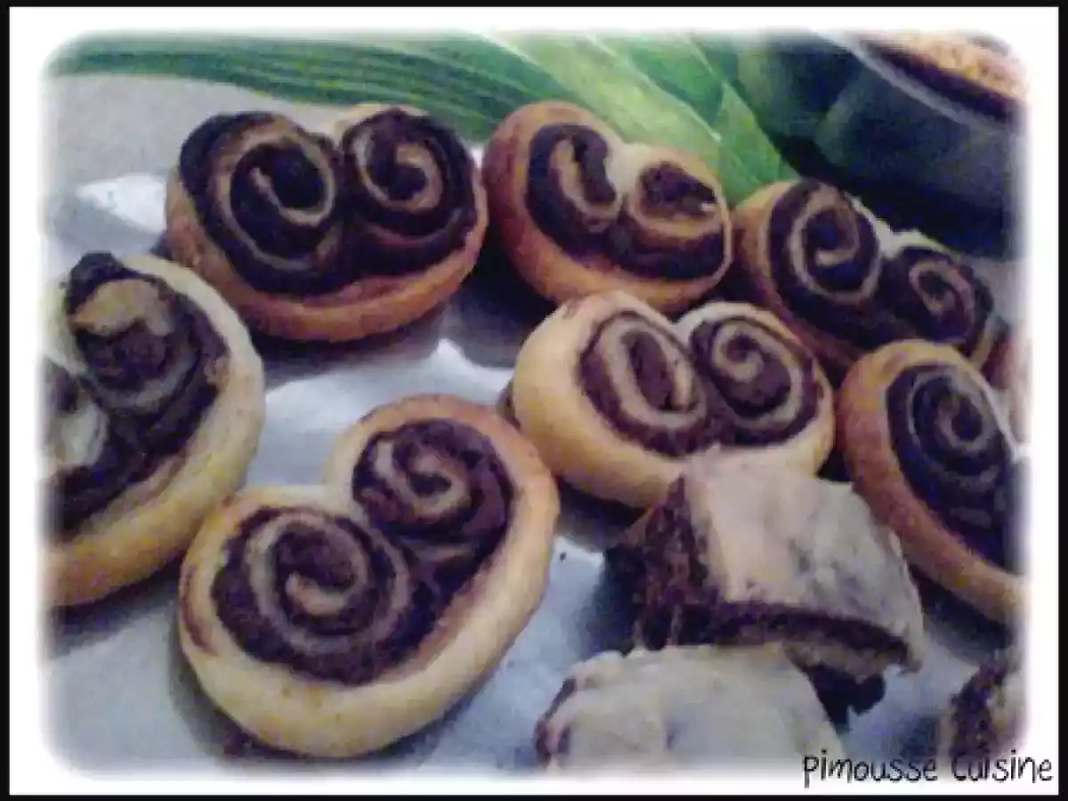 Les palmiers au nutella