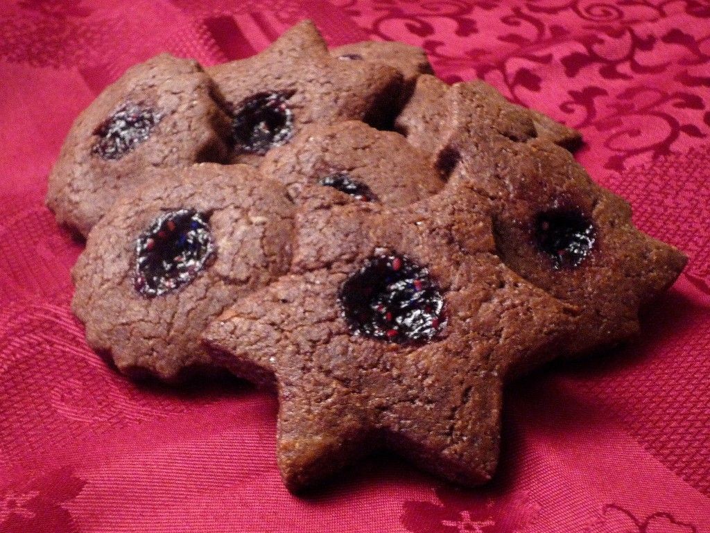 Recette Noël biscuits linzer fraise - Marie Claire