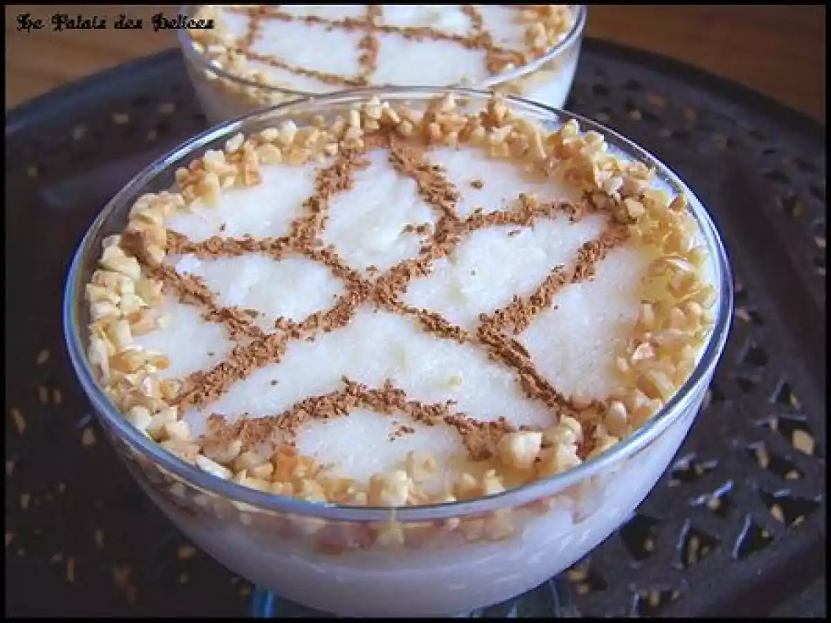 M'halbi, entremet au riz ( Algérie ) - photo 3