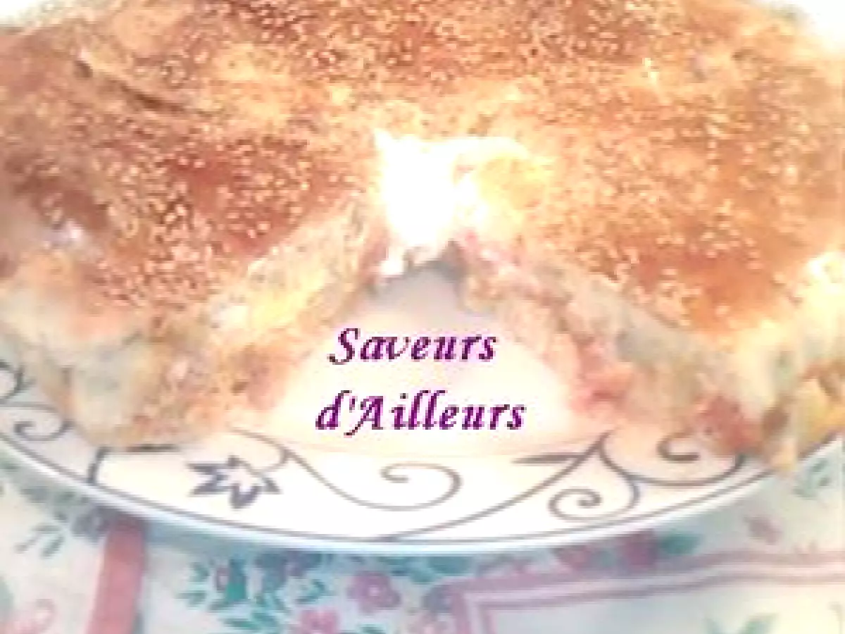 Ma première tourte Burger au thon/raclette - photo 5