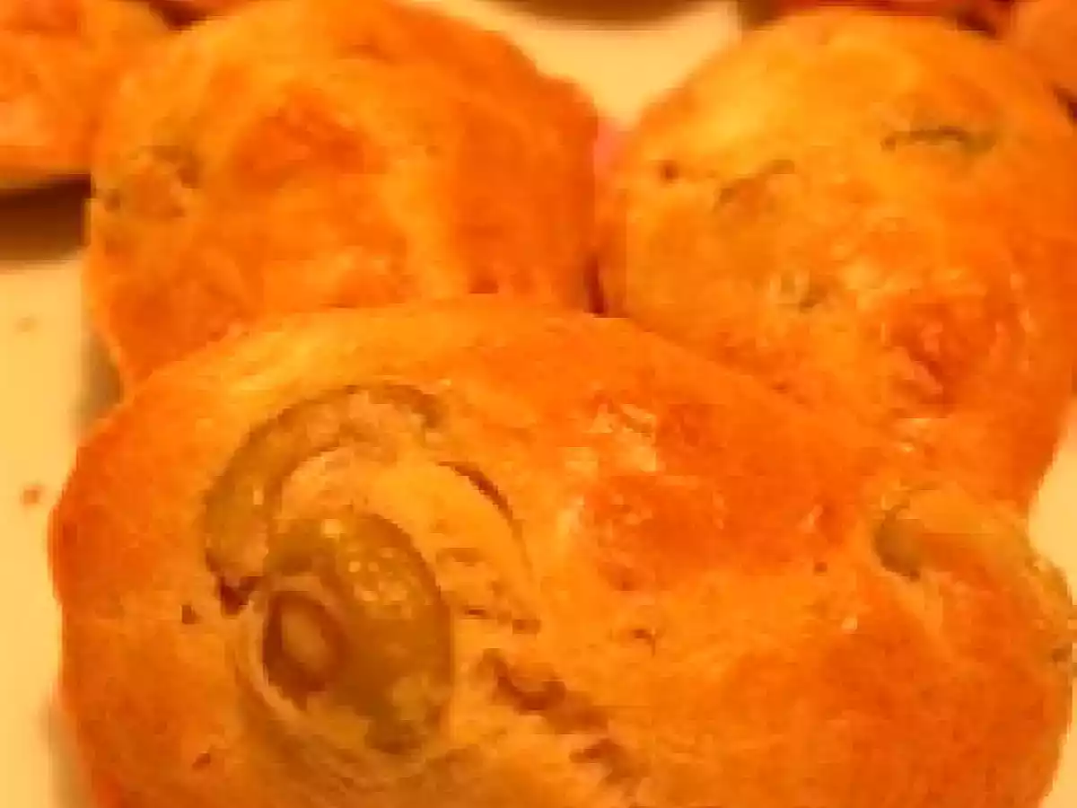 Madeleines au jambon de dinde et aux olives - photo 2