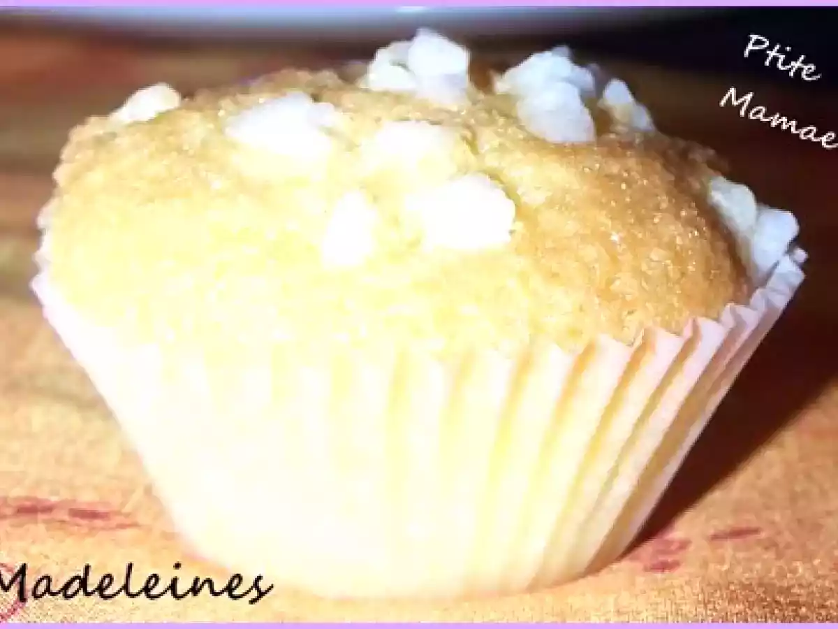 Madeleines sans moule à madeleines - photo 2