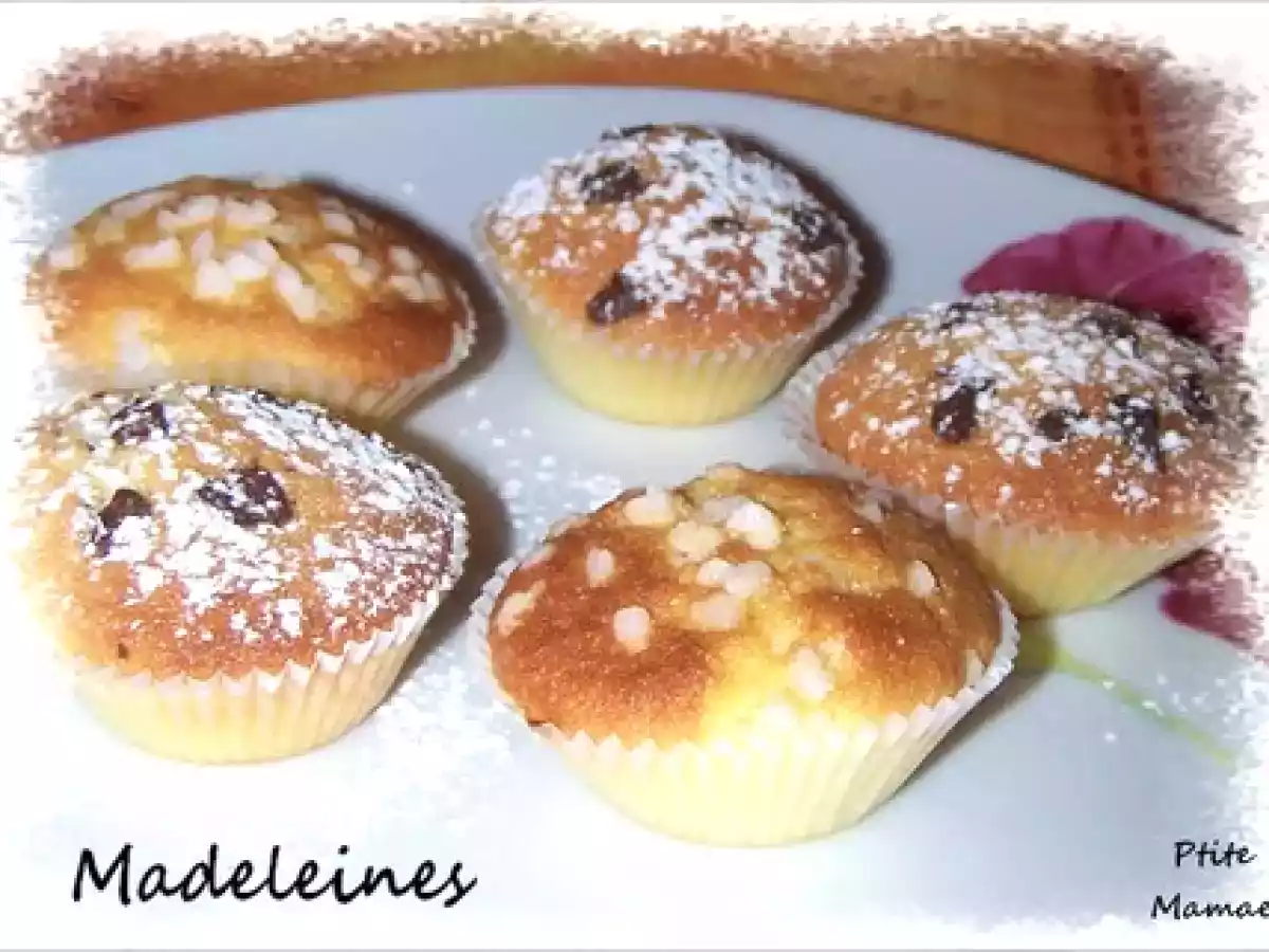 Madeleines sans moule à madeleines - photo 3