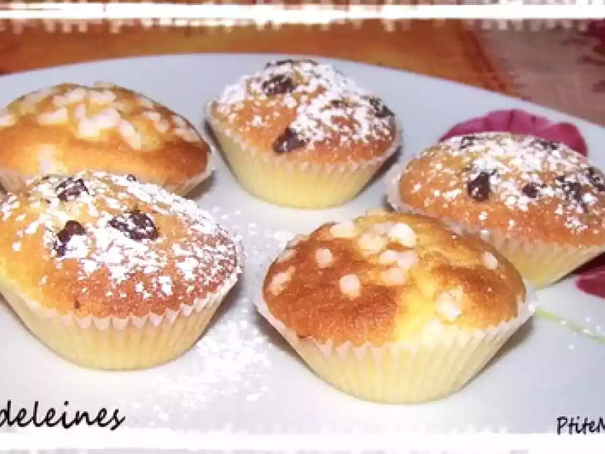 Madeleines sans moule à madeleines - photo 4