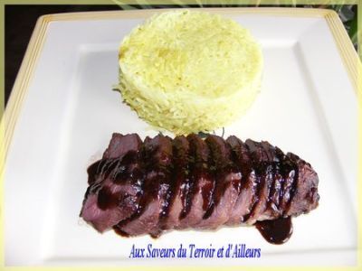 Magret De Canard Au Miel Et Quatre Epices