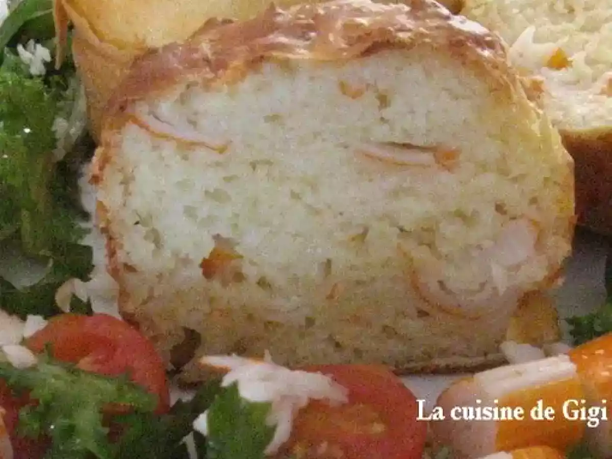 Mini cakes au surimi et au gruyère