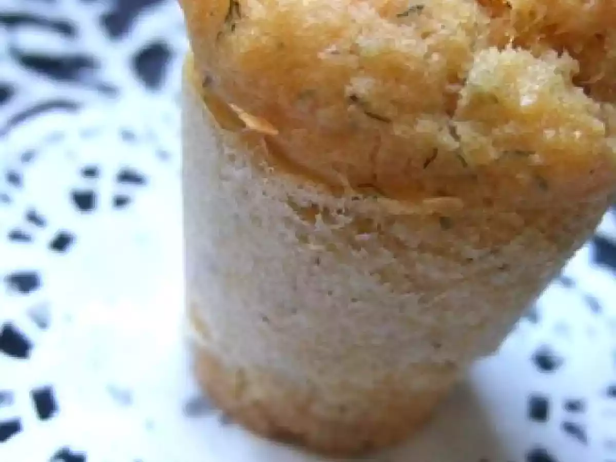 Mini cakes aux rillettes de saumon, saumon fumé et aneth - photo 2