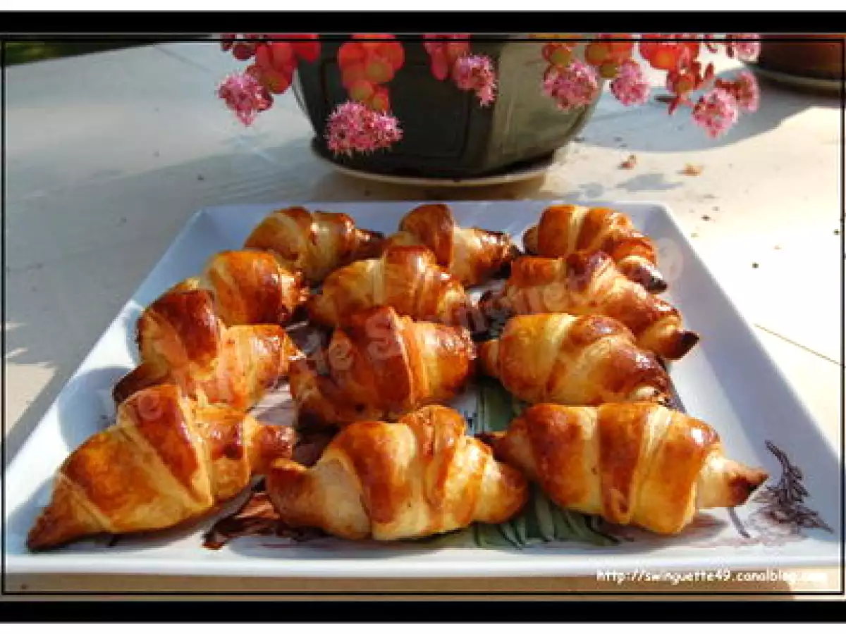 Mini croissants apéro - photo 3