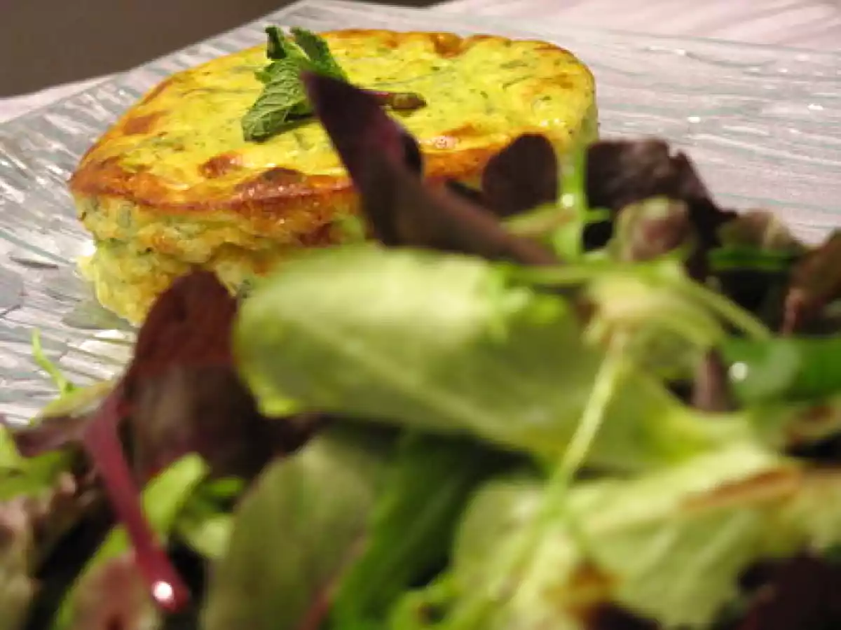 Mini manqué aux courgettes et à la menthe... - photo 2