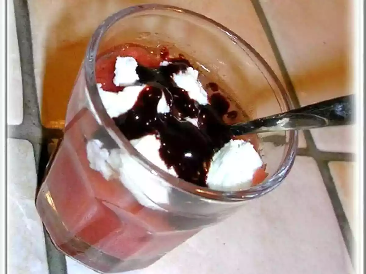 MINI VERRINES POISSON AU CITRON VERT ET MINI VERRINES TOMATO-BANANE SAUCE CHOCOLAT - photo 3