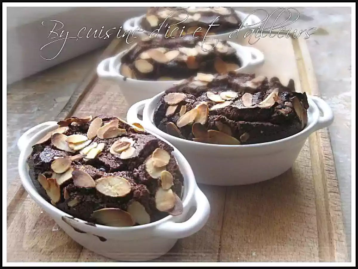 Moelleux-coulant au chocolat & noisettes