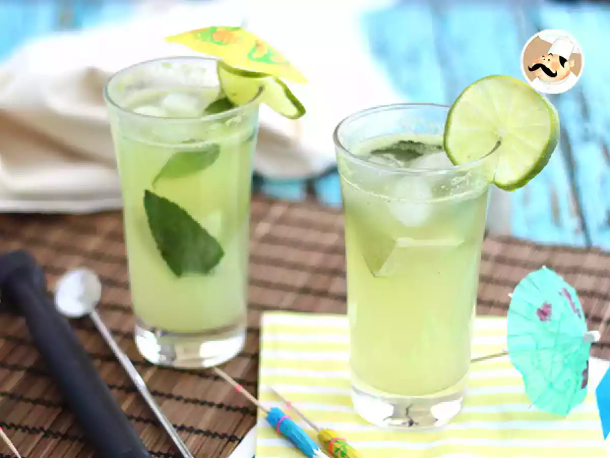 Mojito au concombre, cocktail sans alcool