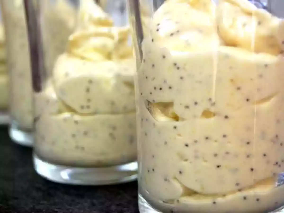 Mousse à la vanille & aux graines de pavot - photo 2