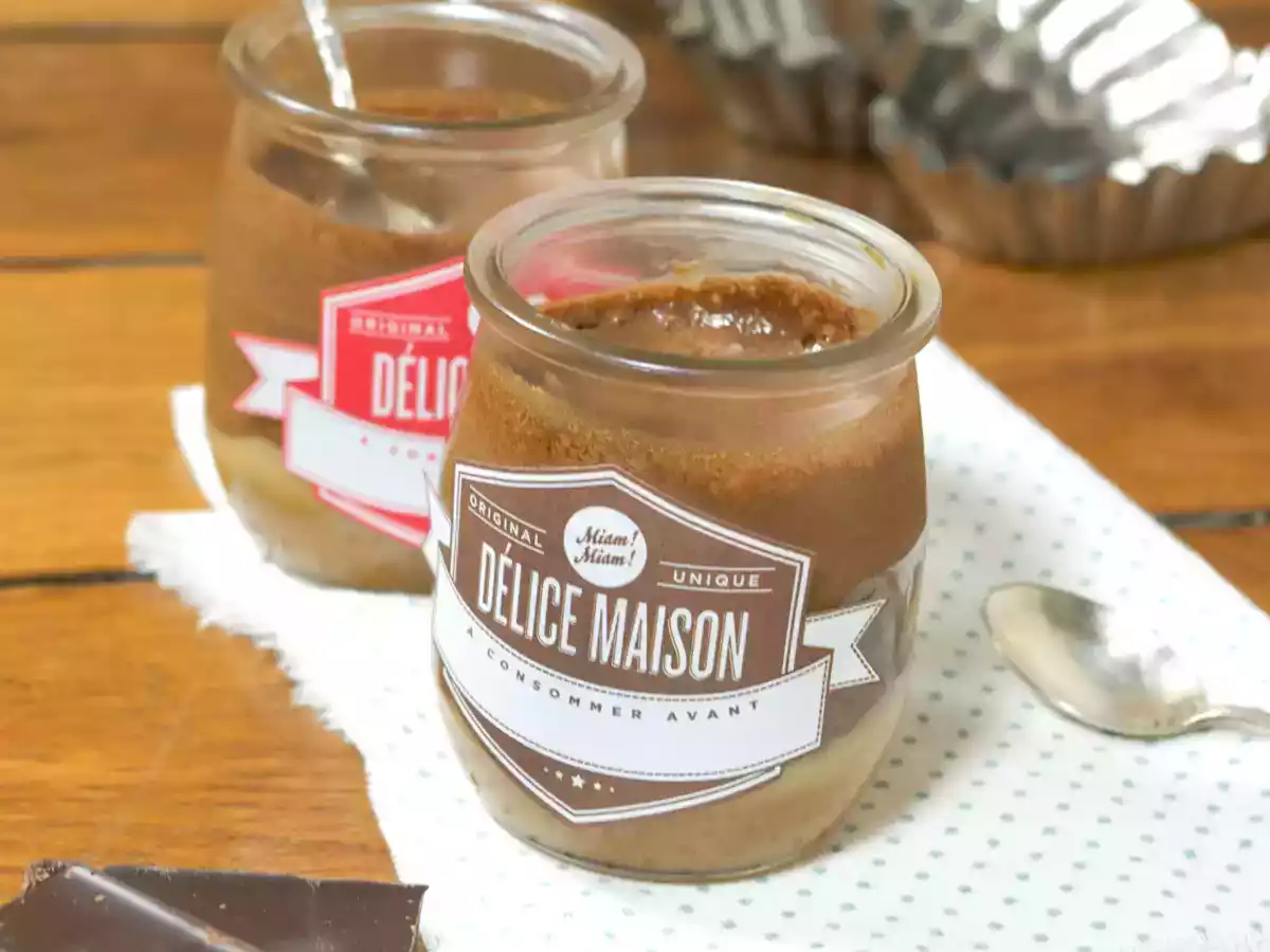 Mousse au chocolat et caramel au beurre salé - photo 2