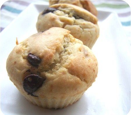 Muffins A L Orange Et Au Chocolat Sans Oeufs Recette Ptitchef