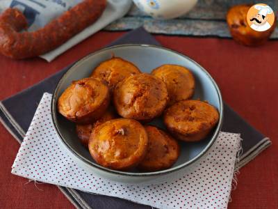 Muffins au chorizo, moelleux et épicés - photo 2