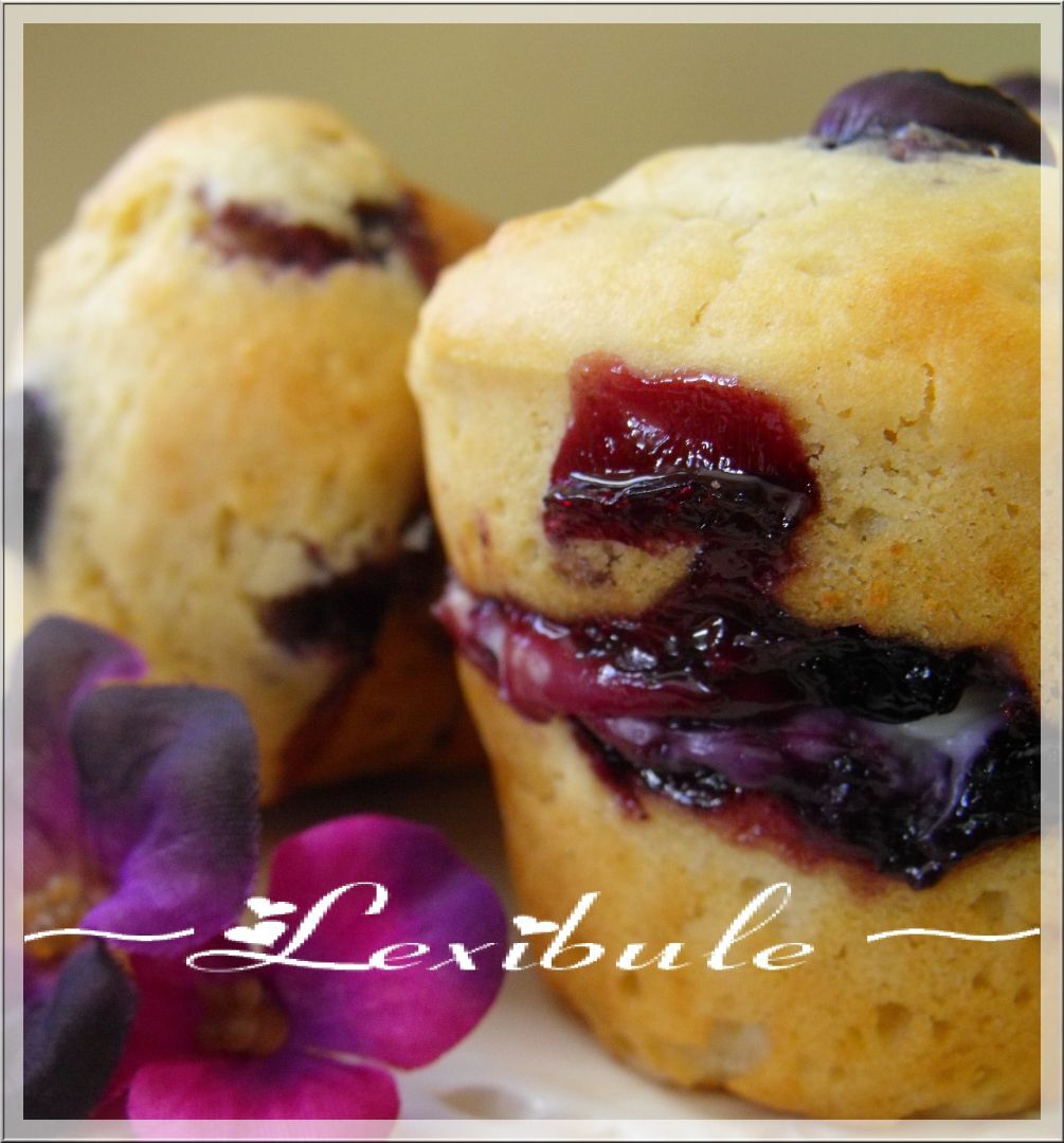 Muffins Au Coeur De Philadelphia Et Aux Bleuets Recette Ptitchef