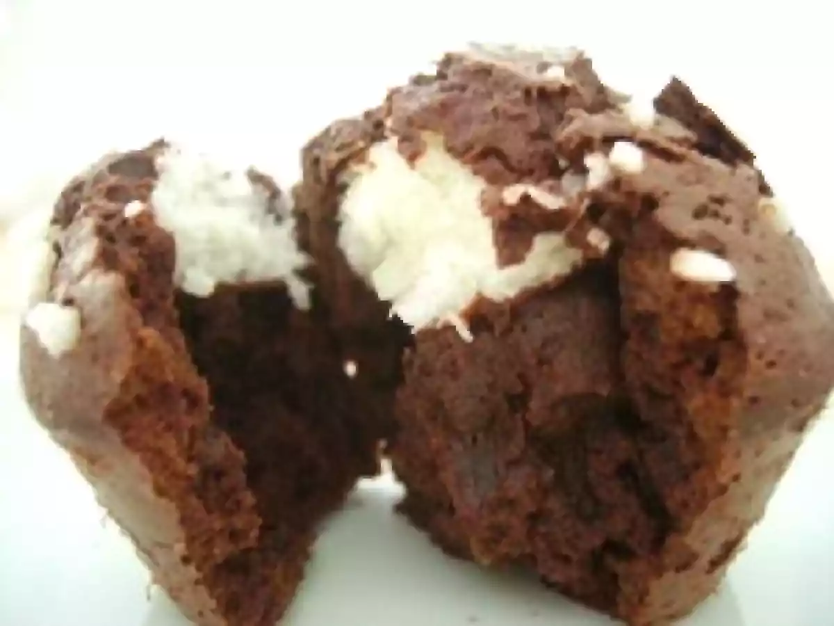 MUFFINS CHOCOLAT AU COEUR DE COCO - photo 2