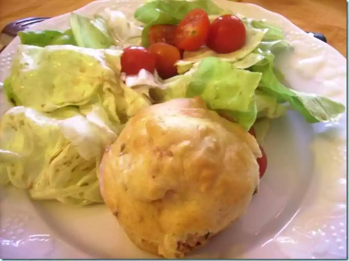 Muffins Jambon - champignons - photo 2