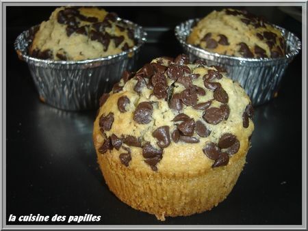 Muffins Vanilles Au Son D Avoine Et Pepites De Chocolat Recette Ptitchef