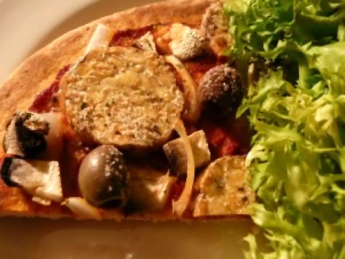 Mushroom Tempeh Pizza - photo 2
