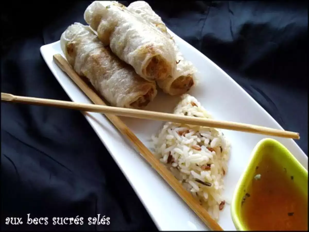 Nems au crabe sans oeuf - photo 3