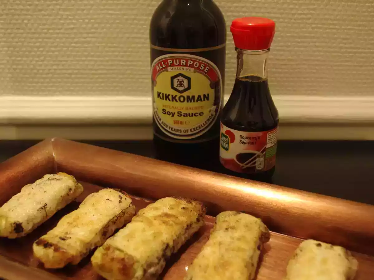 Nems de poulet chèvre et miel - photo 2