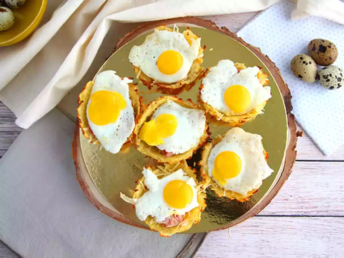 Nids de Pâques aux pommes de terre - photo 3