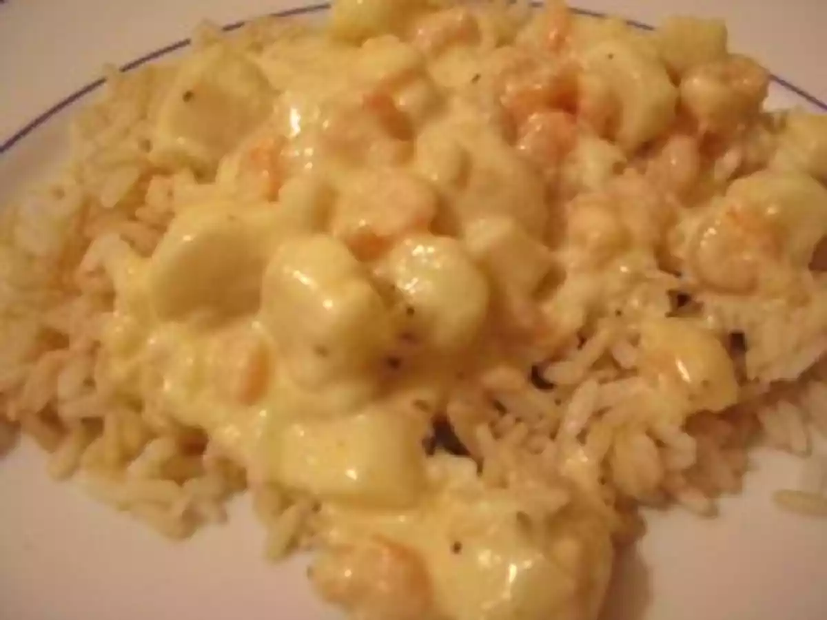 Noix de St Jacques et crevettes au curry - photo 2