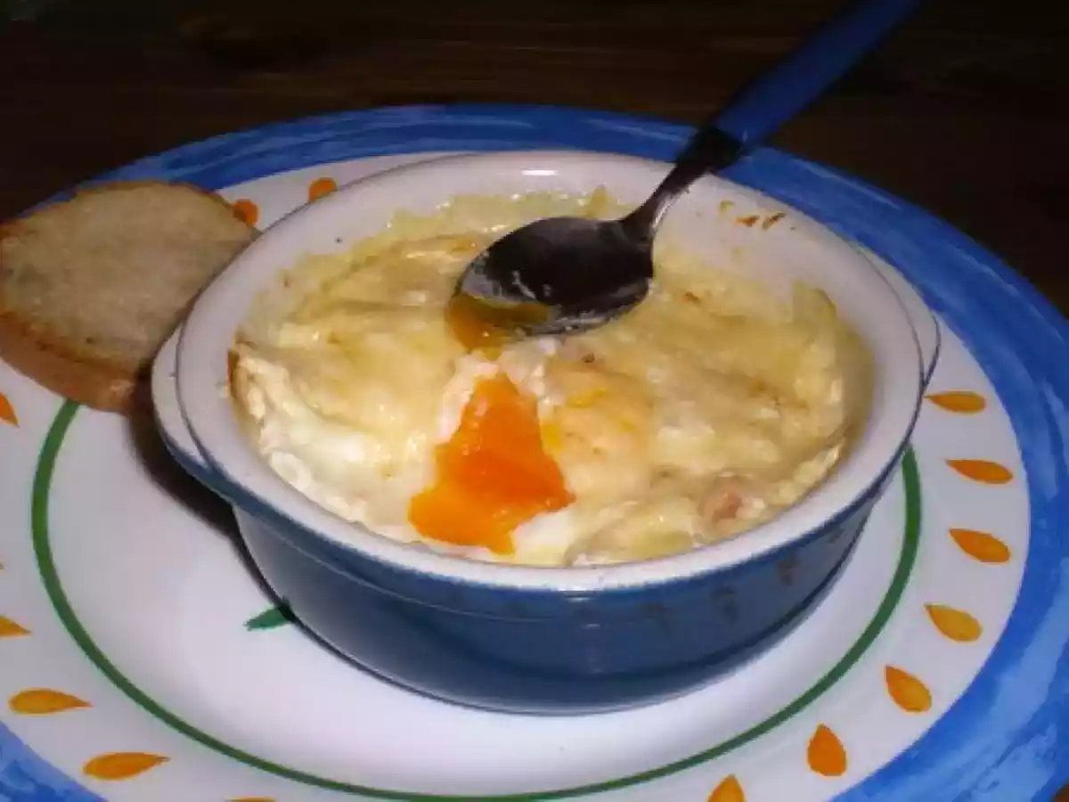 Oeufs cocottes aux lardons et à la moutarde - photo 2