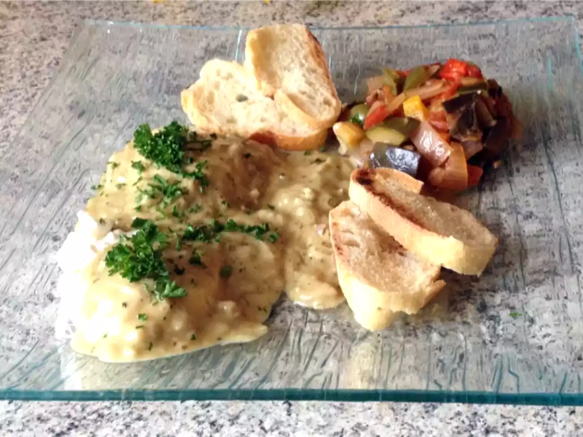 Oeufs pochés à la Dijonnaise