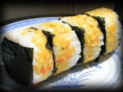 Onigiri sushi moulé en pot de yaourt ! - Recette Ptitchef