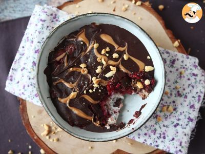 Overnight oat fruits rouges et chocolat, le petit déj sain et rassasiant! - photo 3