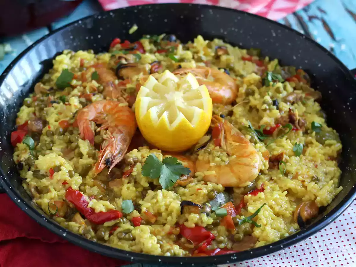 Paella super rapide au Cookeo