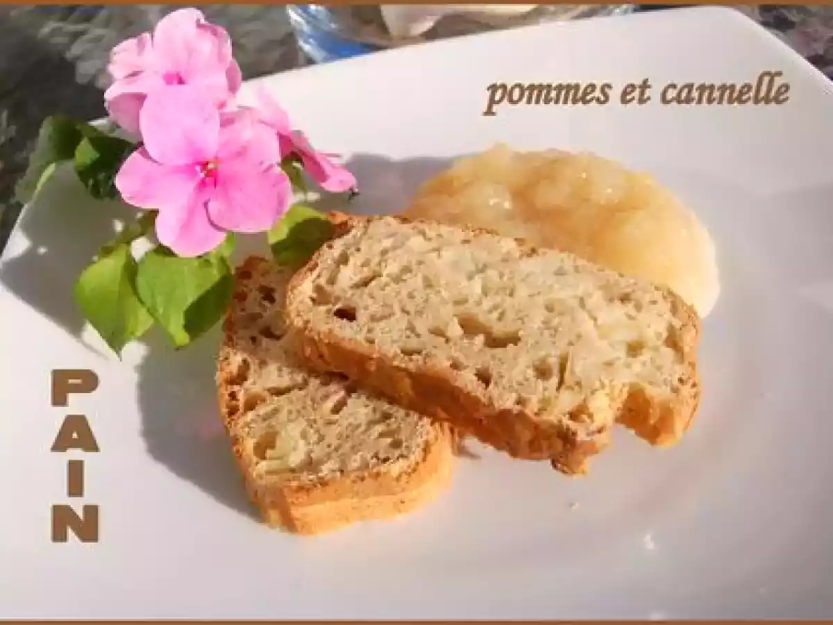 Pain aux pommes et à la cannelle, sans gluten ni lactose - photo 2