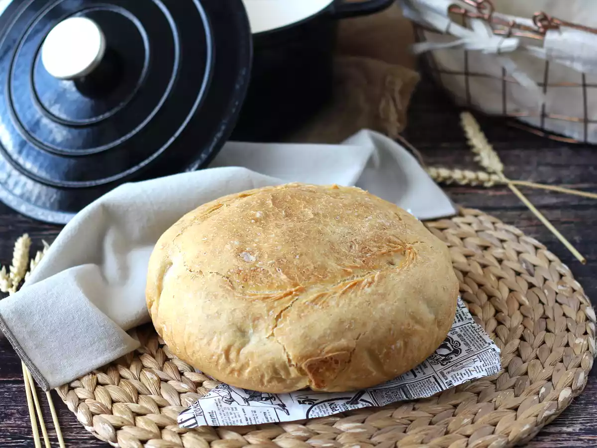 Pain cocotte super facile - photo 5