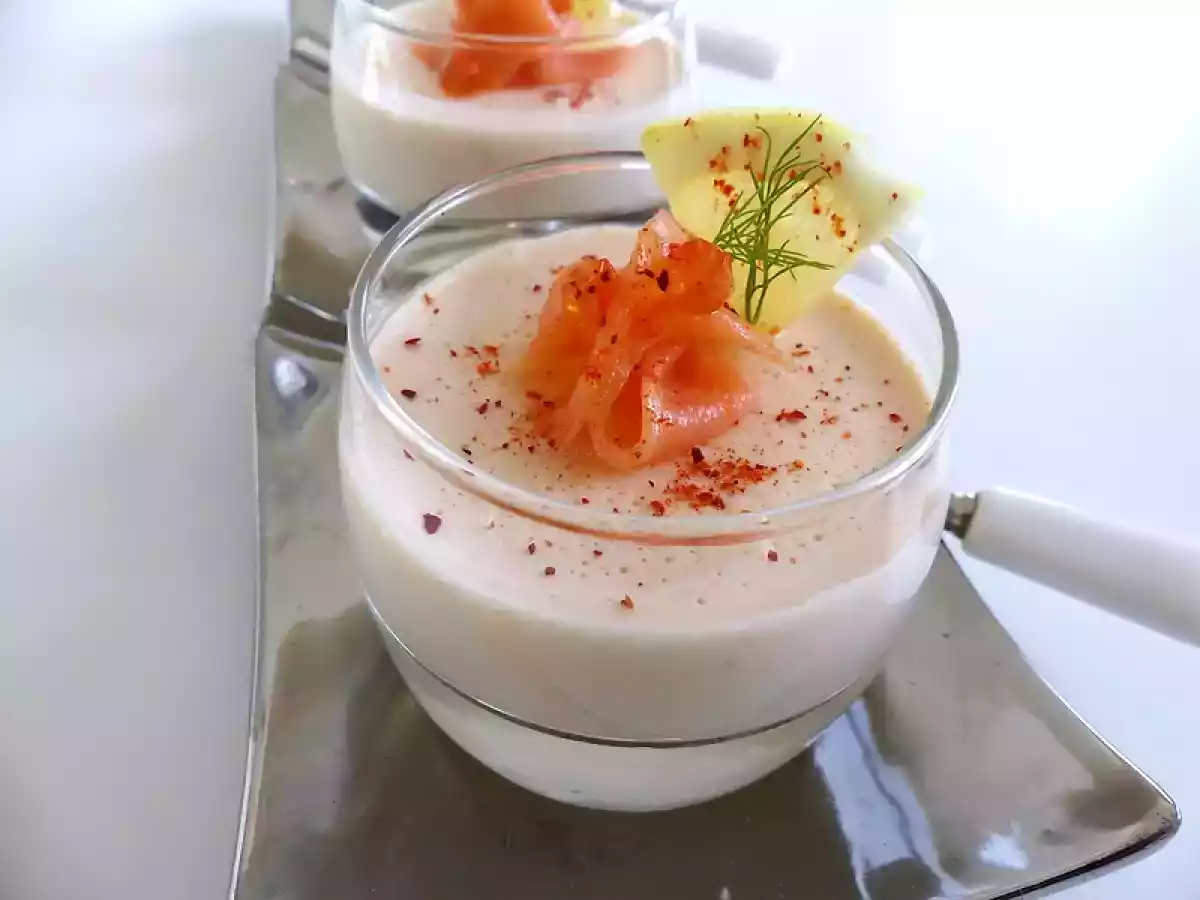 Panna cotta au saumon fumé pour l'apéritif - photo 2