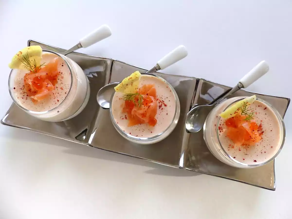 Panna cotta au saumon fumé pour l'apéritif - photo 3