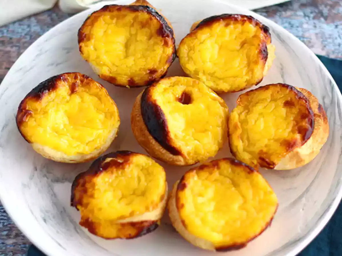 Pasteis de Nata (petits flans portugais) - photo 3
