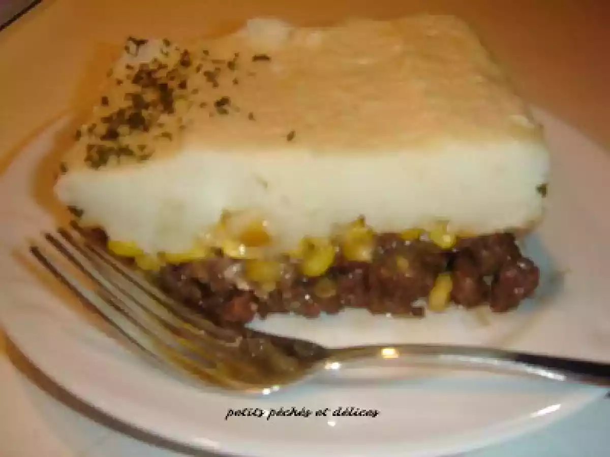 Pâté chinois à la viande d'orignal haché