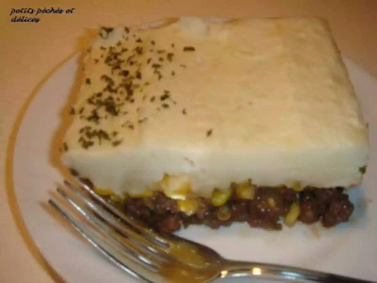 Pâté chinois à la viande d'orignal haché - photo 2