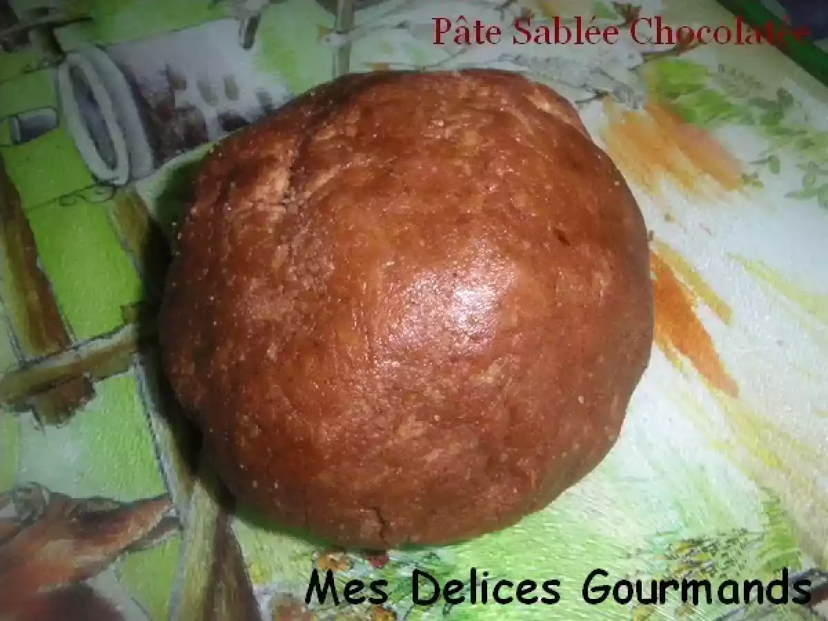Pâte sablée au Chocolat